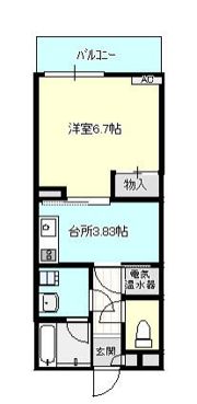 元町スクエアの間取り画像