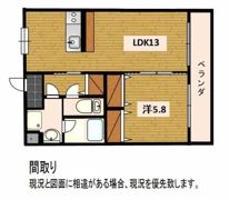 ラポージュの間取り画像