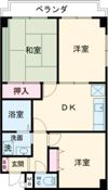 パークアベニュー 中井の間取り画像