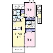 ネオ・アースBの間取り画像