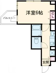 CITY SPIRE神戸元町Ⅱの間取り画像