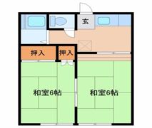 コーポまいんの間取り画像