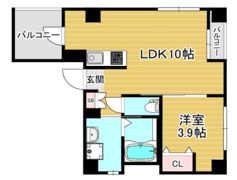 SDグランツ神戸西元町の間取り画像