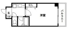 エスリード三宮フラワーロードの間取り画像