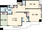 プレジール三ノ宮の間取り画像