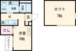 エール賑の間取り画像