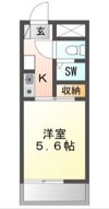 アーバンメゾン豊川の間取り画像