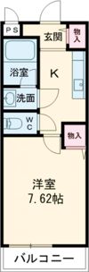 コリーヌ二色の間取り画像