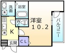 セジュール白鷺Ⅰの間取り画像