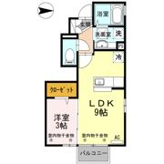 D-roomなかよんの間取り画像