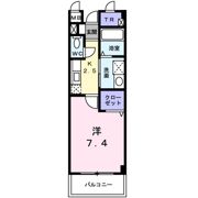 シャン・ド・フルール岸和田の間取り画像
