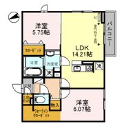 AXAS 7の間取り画像