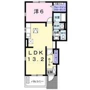 ベルアンジュの間取り画像