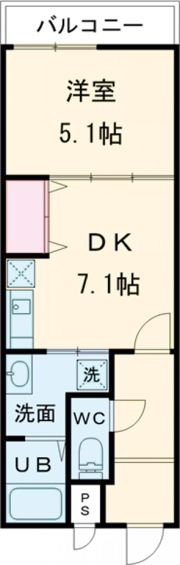 フジパレス堺なかもずI番館の間取り画像