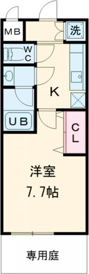 エスパシオの間取り画像