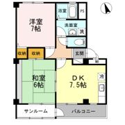 ヴィべールJの間取り画像