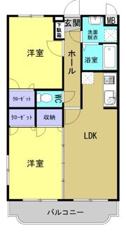 ユーミーなごみの間取り画像