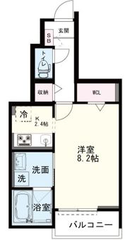 モンテローザの間取り画像