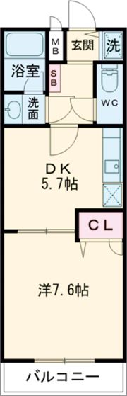 ラパス高倉台Ⅱ番館の間取り画像
