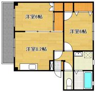 ラシュールの間取り画像