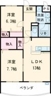 ヴァンティーアの間取り画像