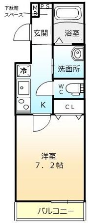 フジパレス堺もずノースⅢ番館の間取り画像