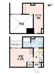 CRASTINE帝塚山東の間取り画像