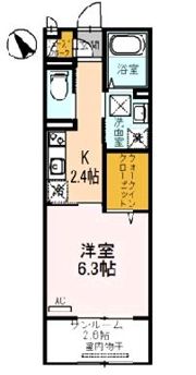 フローラルの間取り画像
