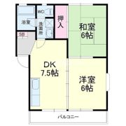 コーポゆあーずの間取り画像
