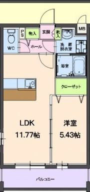 サンシャインの間取り画像