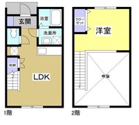 エスパレスA（S-PALACE6 A）の間取り画像