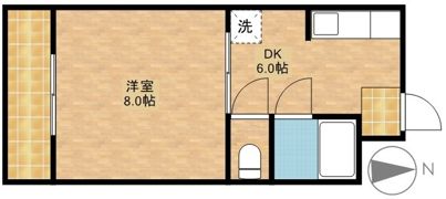 ベストライフ八洲の間取り画像