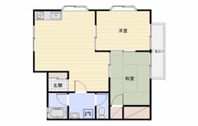 コーポアルプスの間取り画像