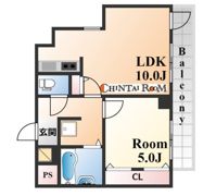 SANKOラフィーネ三宮の間取り画像