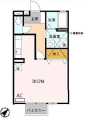 セジュール藤井B棟の間取り画像