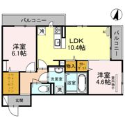 グレースコート常盤の間取り画像