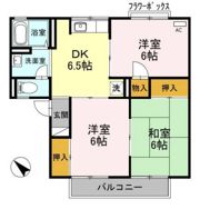 ハイツセジュールB棟の間取り画像