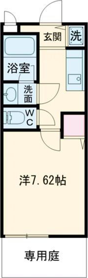 クローリスメゾンⅡ番館の間取り画像