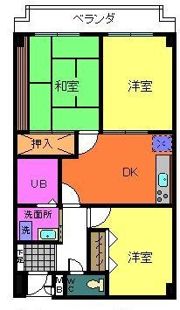 パークアベニュー 中井の間取り画像