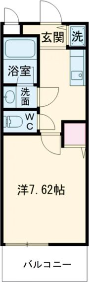 パセオ久米田の間取り画像