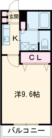 ブルーハイツ2号館の間取り画像