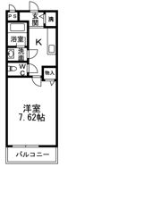 K セゾン春木の間取り画像