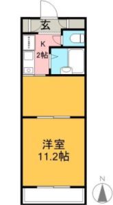 エポックまつもとの間取り画像
