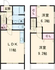 ローズタウンの間取り画像