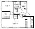 ドミールNー2の間取り画像