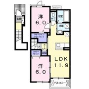 クレースト忠岡の間取り画像