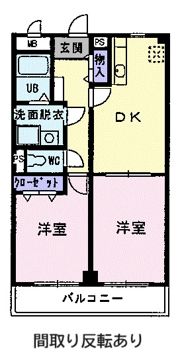 SOLE城山の間取り画像