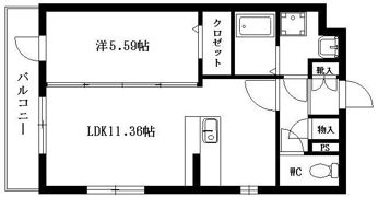 シャテロ巴の間取り画像