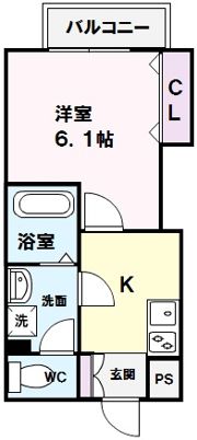 F+style 田井城2号館の間取り画像