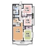 シャルマンAの間取り画像